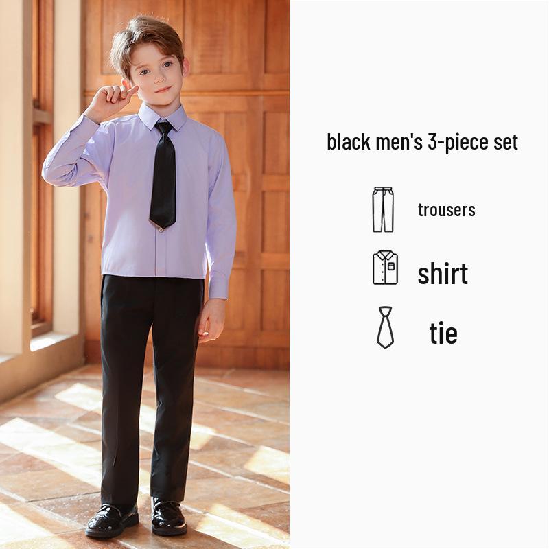 British-Style School Uniforms: Graduation, Choir, and Class Sets for Kindergarten and Primary School 110 cm