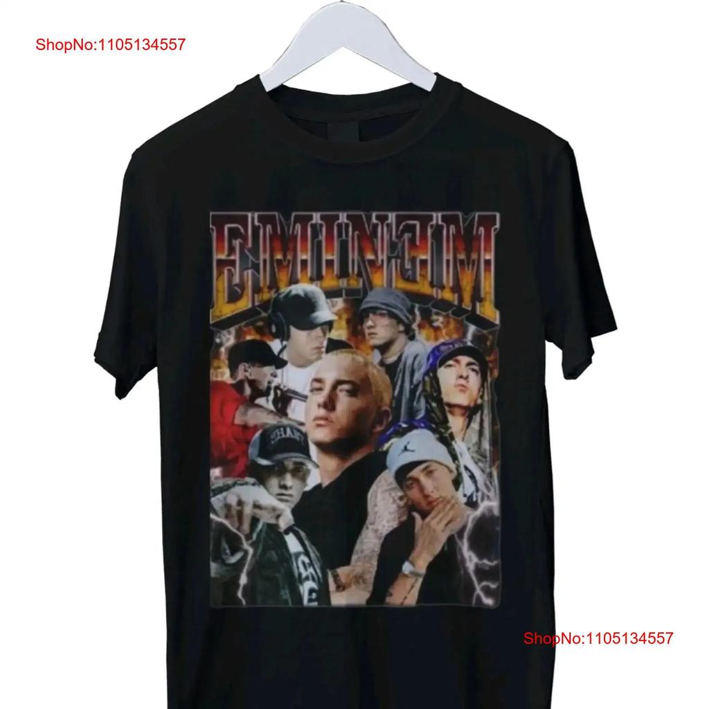 Eminem T Shirt Rapper HipHop Vintage Unisexs S M L XLXL Vintage Washed Designer Clothes Streetwear Slightly Stretched