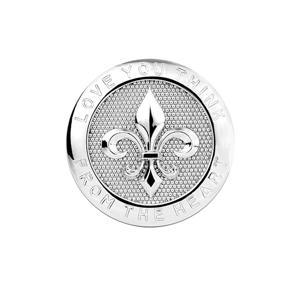 

AUTCOAT 1 Uds 3D Metal Premium Side Car Mudgets Rear Luggage Emblem Badge Stickers For All Cars Modified Decoration Stickers серебряный