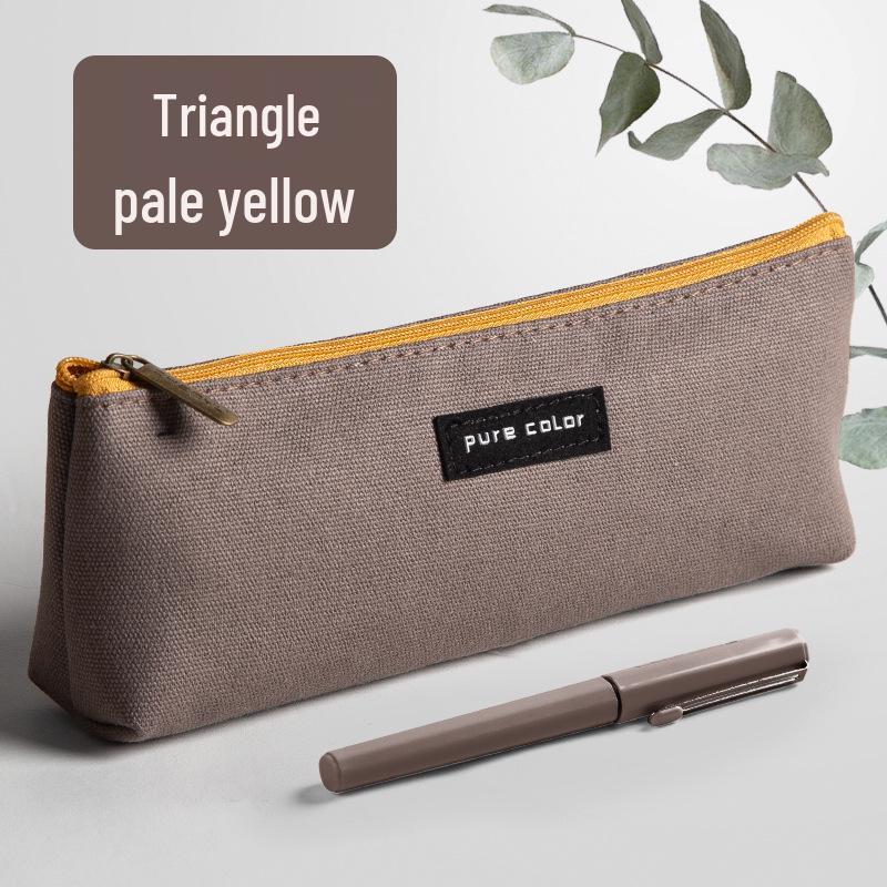 

Холщовый пенал большой вместимости для студентов: Простой, милый пенал для мальчиков и девочек