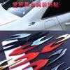 Swallow Metal Car Sticker Personalized 3D Front Swallow Leaf Board Side Label Body Decoration Sticker Rear Tail Label Creative Sticker