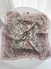 High Quality Print Brand Scarves Soft Satin Square Scarves Neckerchief Women Shawls Hijab Scarf Bandana 70X70CM