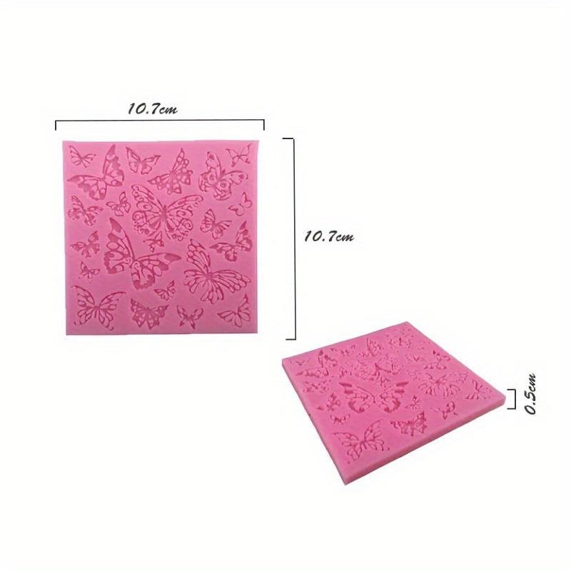 Silikonové krajkové formy na dort s motýlky Svatba Fondánové dortové dekorační nástroje Cukroví Čokoláda Gumpaste formy