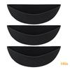 Felt Liner Kit 3pcs for Wall Hanging Half Round Baskets Box Planters Outdoor Fence Baskets and Wire Plant Holders