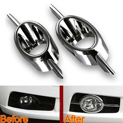 2 ks kryt hmlového svetla predný ozdobný rám hmlového svetla ABS pre Cruze 2009-2013 Auto