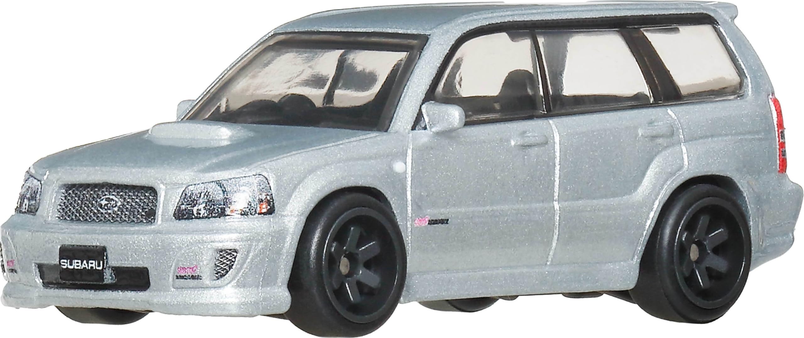 

Hot Wheels Car Culture Fast Wagon Автомобиль Subaru Forester STI Игрушка, Серебристый, JBK87, для детей от 3 лет и старше
