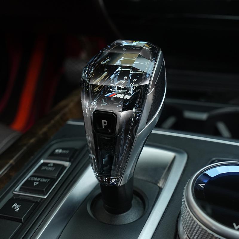 Buton Schimbător Cristal BMW McLaren pentru Seria 3, 5, 7, 6GT, X4, X5 - Modificare Cap Schimbător.