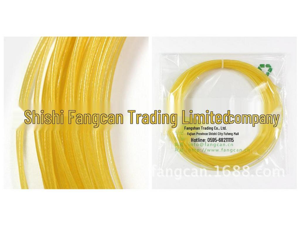Corda da Tennis FANGCAN ad Alta Elasticità in Nylon - Resistente, Monofilamento 12m