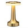 Vintage Metal Desk Lamp USB Rechargeable Portable Touch Table Lamp Bedside Night Light for Bar KTV Hotel Coffee Shop Bedroom Bar