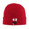 New SSesame Street Cookie Face Knitted Hat For Women Unisex Beanies Autumn Winter Hats Cartoon Warm Caps