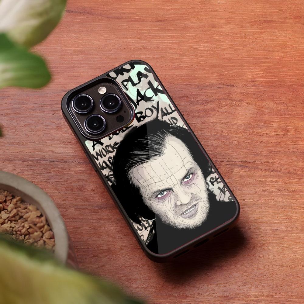 The Shining Stanley Kubrick Movie Phone Case for Iphone 16 15 14 13 Pro Max 12 11 Mini 7 8 Plus Se Xr X Xs Fundas Shell PC+TPU C