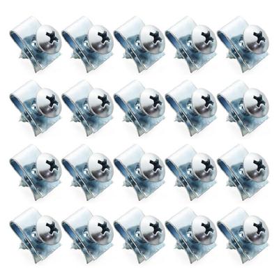 Automobile Fastener Clips Bumper-Guard Plate Clamp Retainer-Fastener Rivet Clips