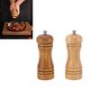 2PCS Wood Pepper Grinder   Coarseness Efficient Grinding Pepper Mills Shakers for Kitchen Supplies