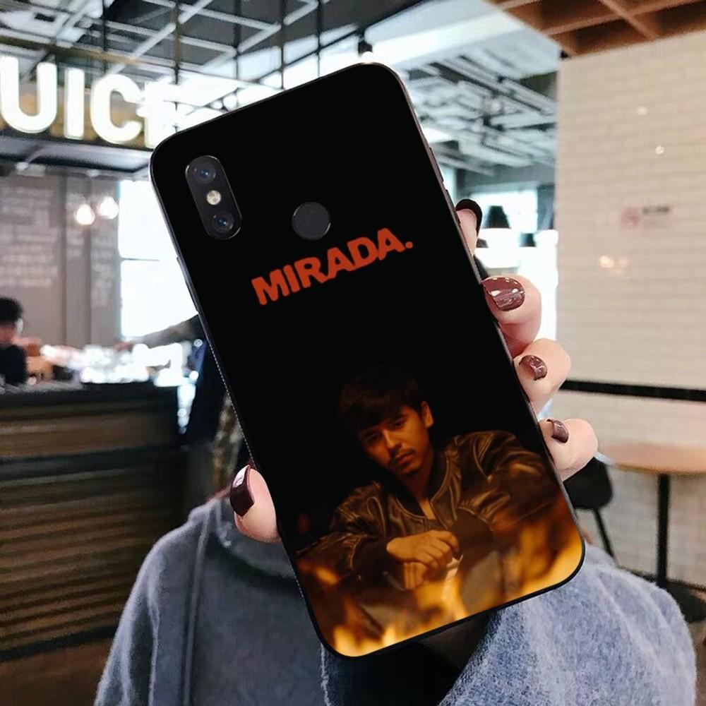 I-Ivan C-Cornejo Singer Phone Case For Xiaomi Mi 5X 8 9 10 11 12 Lite Pro 10T PocoX3pro PocoM3 Note 10 Pro Lite