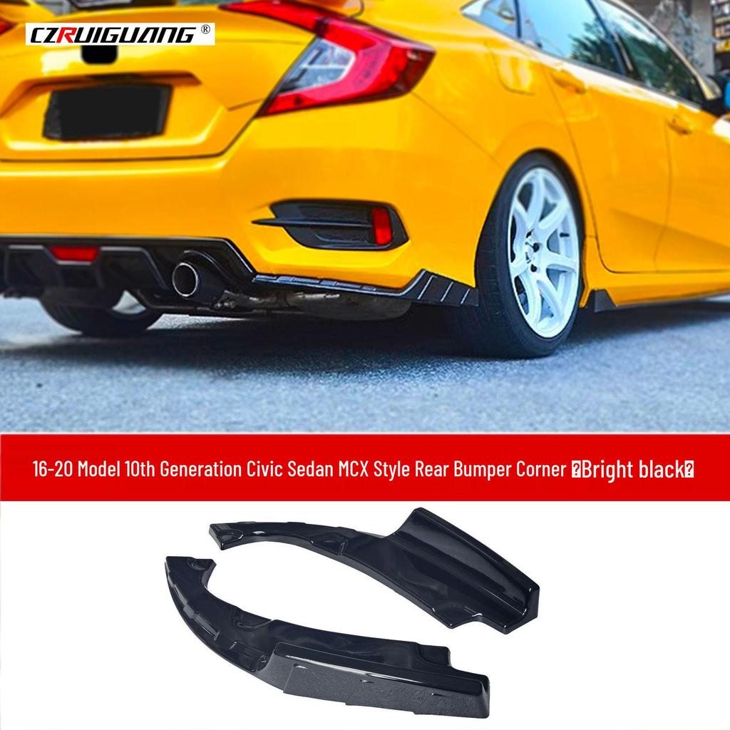 Kit de Carroceria Difusor Traseiro e Splitter Frontal para Civic 10ª Geração