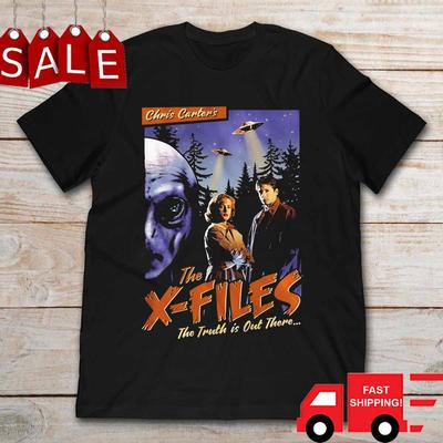 The X-Files T-Shirt The Truth Is Out There Classic Black Unisex S-5XL 1H0064 Unisex T-Shirt
