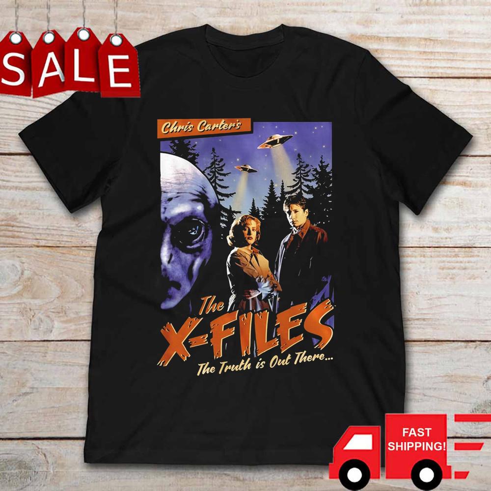 The X-Files T-Shirt The Truth Is Out There Classic Black Unisex S-5XL 1H0064 Unisex T-Shirt XXL