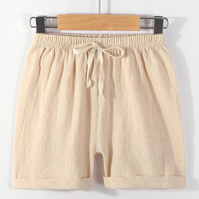 New Summer Cotton Linen Shorts for Kids: Baby and Children’s Outfit for Boys and Girls, Ages 1-9