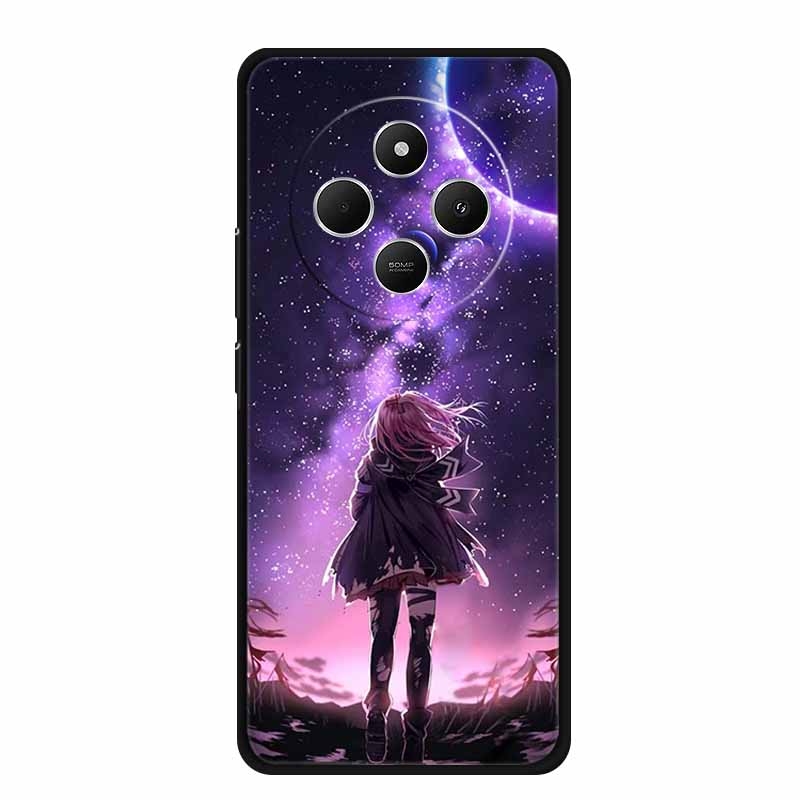 For Xiaomi Poco C75 Case PocoC75 Coque Black Silicone Soft Phone Case For Redmi 14C 14R A3 Pro Back Cover Case Redmi14C 14 C Bag