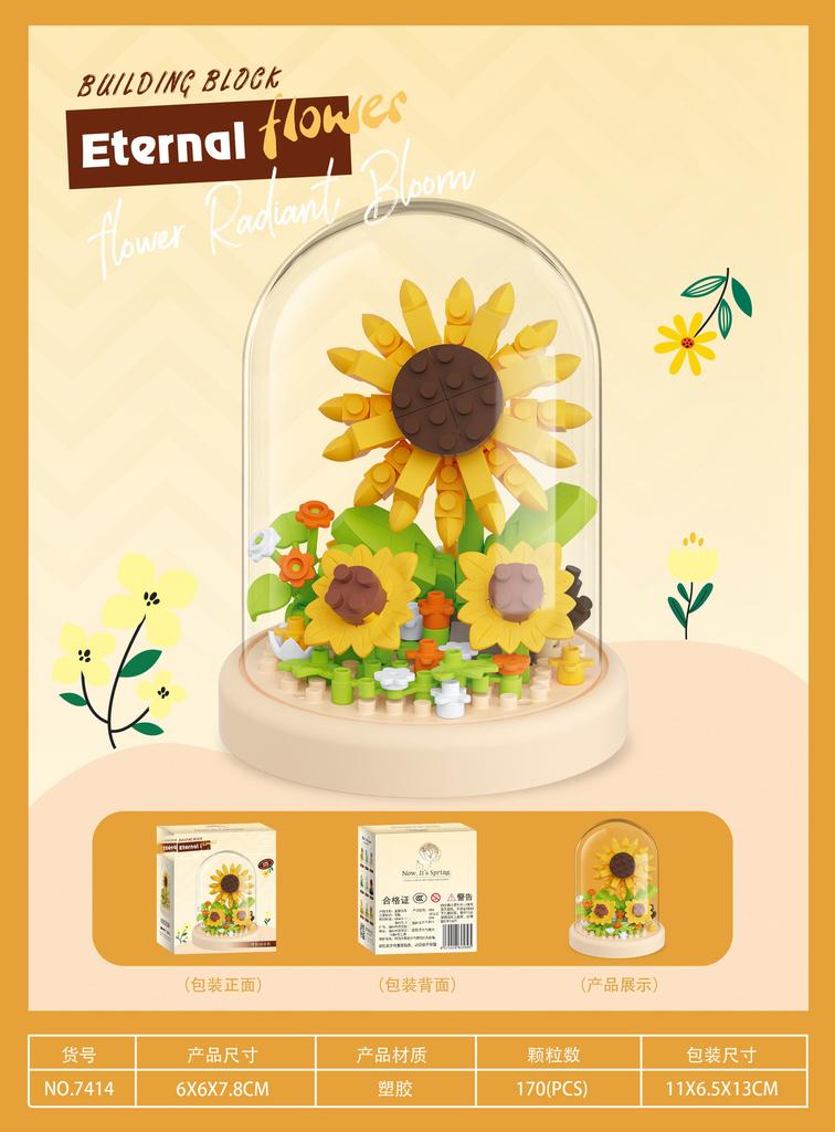 Flowers Sakura Tree Moc Building Blocks for Adults Party Gifts Cherry Blossom Assembly Model Building Toys Home Decoration Girls