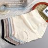 Plus Size Women's Summer Cotton 7A Antibacterial High Waist Free Briefs