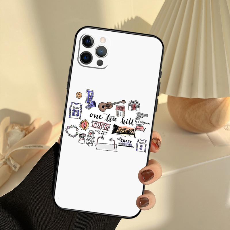 

One Tree Hill Phone Case For iPhone 13 16 15 11 12 14 17 Pro Max 12 mini 15 16 Plus 16e 17 Air Cover Funda iPhone 16 Pro