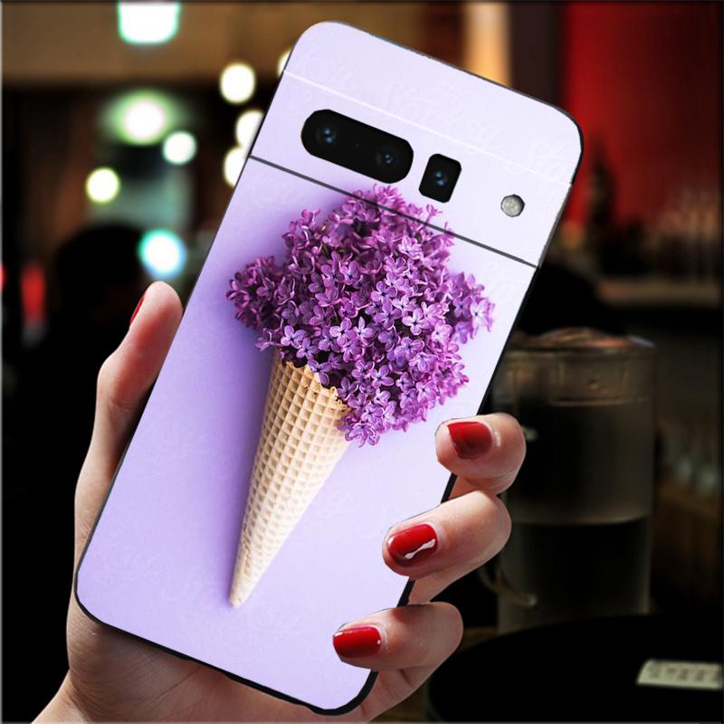 

Phone Case For Google Pixel 10 9 Pro XL 9A 8 7 6 Pro Pixel 8A 7A 6A Pixel 8 7 6 5 Infinity on Purple Art Google Pixel 8
