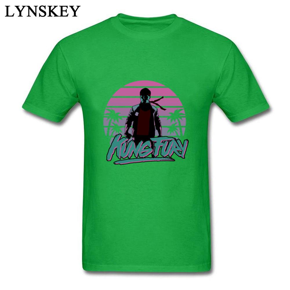 2018 New Film Movie T Shirts Kung Fury Unisexs Cool Tshirts Pure Cotton Round Collar Tees Shirts Hip Hop Street Sweatshirt