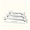 Stainless Steel Bathroom Grab Bar , Non-Slip Safety Handle for Shower, Toilet & Wall Support, Stainless Steel