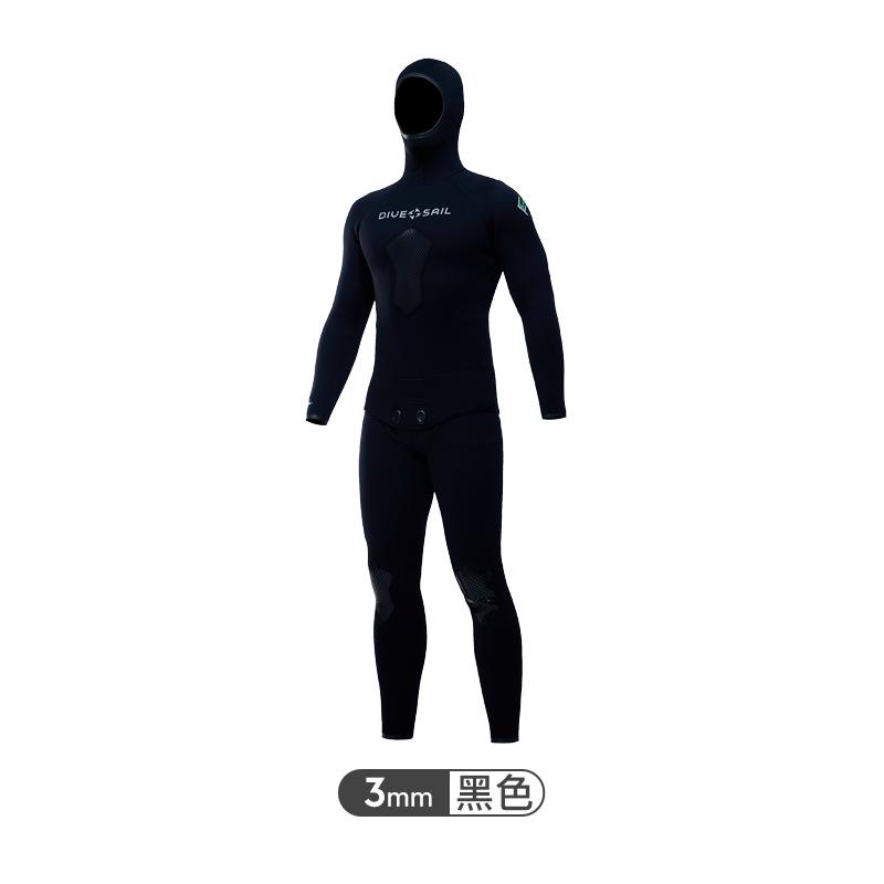 Diving Suit 357MM Free Diving Outdoor Neoprene Hunting Fishing Suit CR Split Warm Deep Snorkeling Wetsuit Suit
