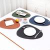 Zi Feifan Double-Sided Teardrop PU Placemat Set
