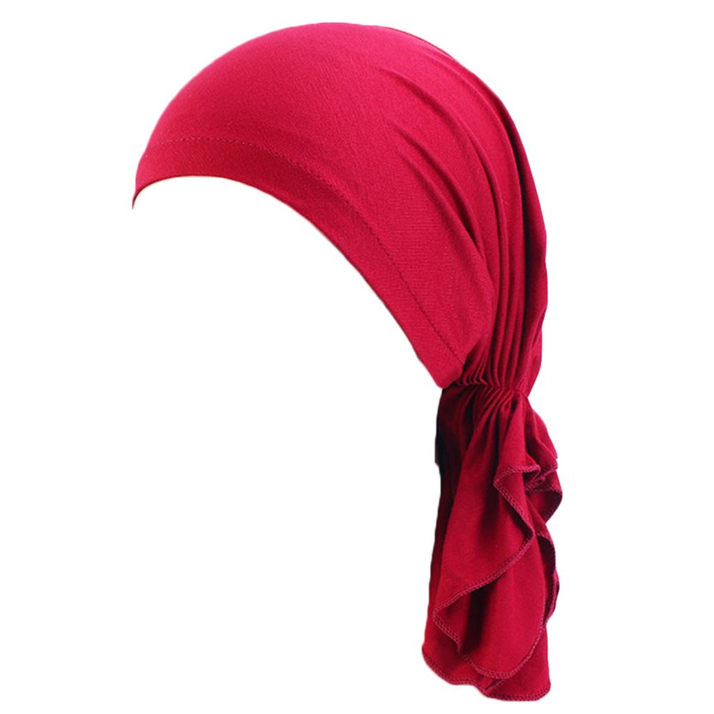 Модальный хлопковый платок на голову, тюрбан, химиотерапия, внутренний ...