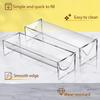 Acrylic Clear Cracker Tray Rectangular Cracker Holder Biscuit Serving Tray Food Display Stands Party Appetizer Serving Tray