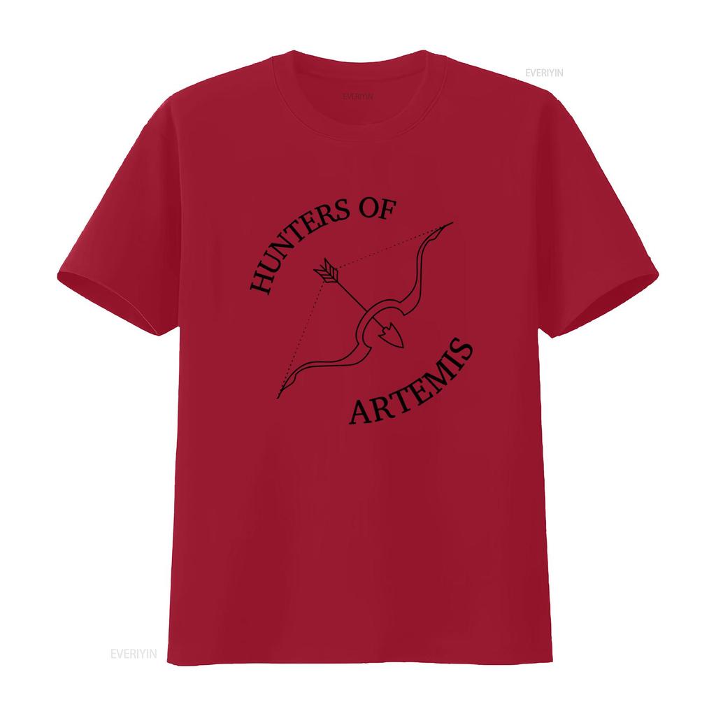 Hunters Of Artemis T-Shirt Percy Jackson Camp Half Blood Griechische Götter Halbgott Buchiges Design vintage Gewaschen Stilvolle Streetwear
