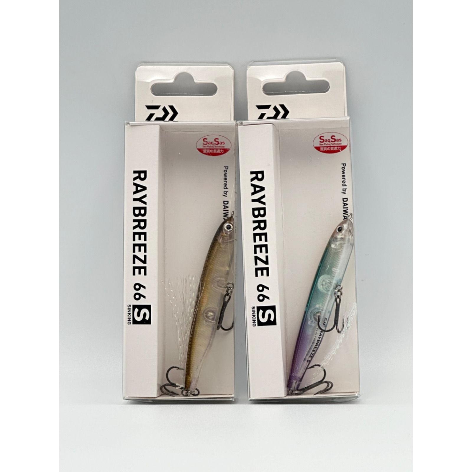 Used DAIWA RAYBREEZE 66S Daiwa Raybreeze Lively Smelt Deadly Smelt Set of 2