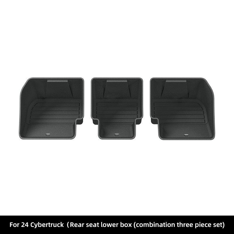 Tesla Cybertruck Trunk Mat 2024, TPE Rear Bed Mat