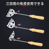 SANLIKE Bait Mixer, Stainless Steel, for Mixing Bait and Krill, for Maze Fishing, with Wooden Handle