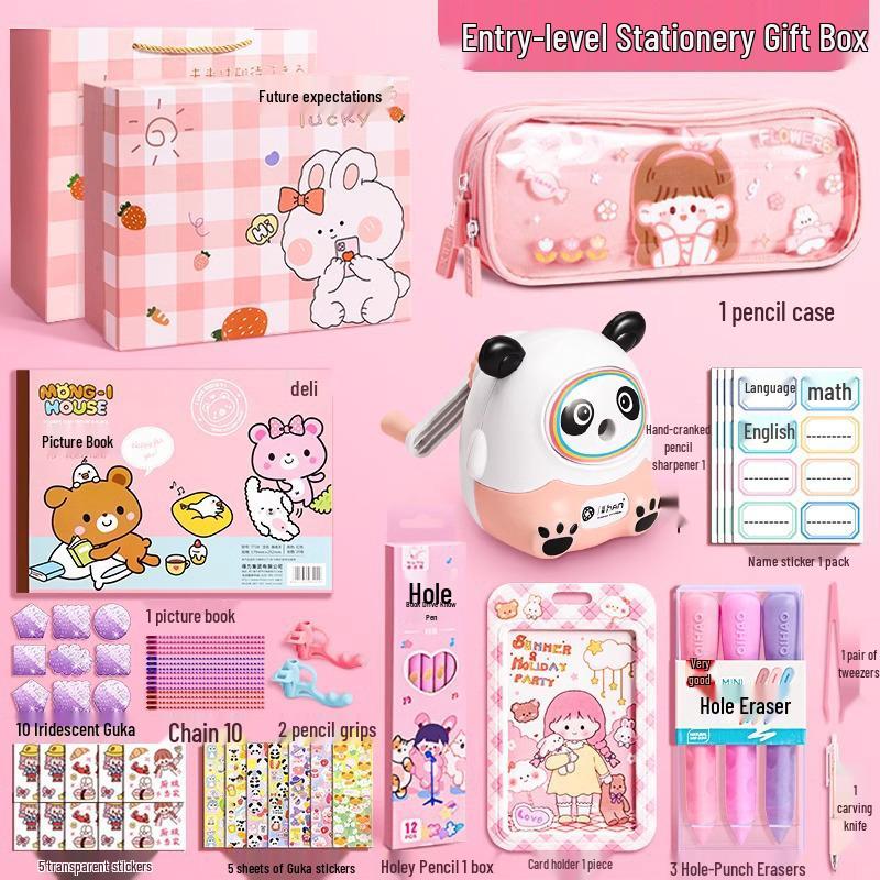 

Creative Back-to-School Stationery Gift Set for Elementary Students - Perfect for Birthdays and Party Favors