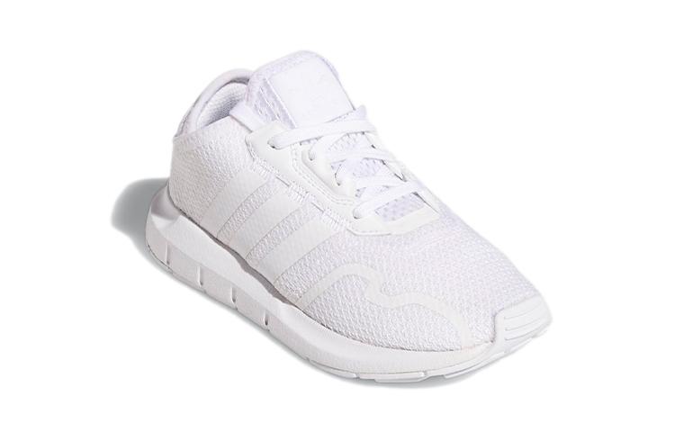 Adidas Originals Swift Run X Breathable Low top Kids' Running Shoes White Children Aged 3 7 Years Old FY2168
