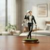 Golf Gentleman Figurine Classic with Club Decorative