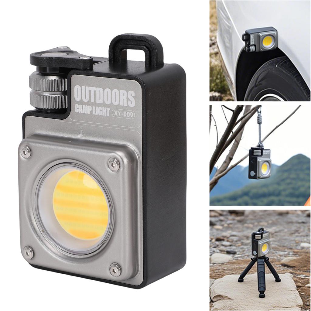 Camping Light LED Flashlight 3500LM 5 Lighting Modes Rechargeable Magnetic Portable Tent Light for Hiking Emergency with LCD Display