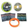 Maxcatch WF Fly Line 100ft Teal Moss Green Yellow, Orange, Blue, (2F, 3F, 4F, 5F, 6F, 7F, 8F) (Line Combo Orange, WF4F)