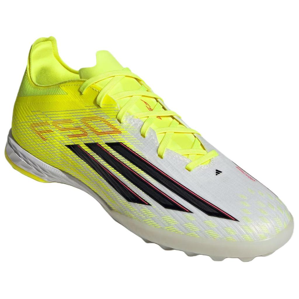 Adidas F50 PRO Comfortable TF Turf Artificial Turf Soccer Shoes Unisex Neon Yellow JR8943