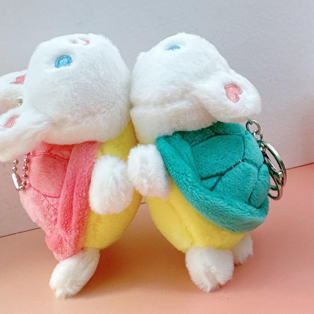 

Stuffed Plush Pendant Turtle Rabbit Plush Toy Keyring Kawaii Plush Doll Keychain Birthday Gift