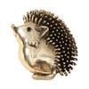 Delicate Drip Glaze Hedgehog Pin Elegant Jewelry Item For Clothing Accent Accessories Handmade Gift For Friend