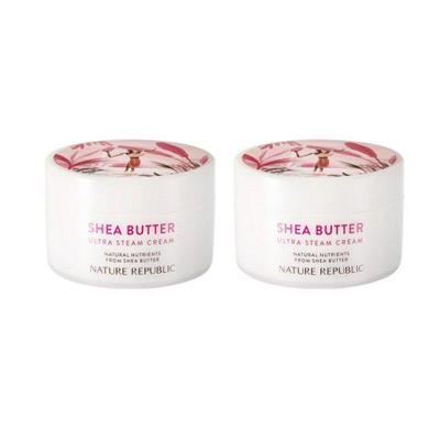 Shea Butter Steam Cream Ultra 100ml 2-Piece Double Set