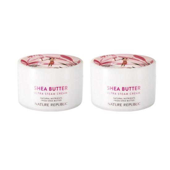 Nature Republic Shea Butter Steam Cream Ultra 100ml 2-Piece Double Set