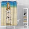 Anime Steins Gate Shower Curtain Waterproof Polyester Fabric Paint Colorful Bath Curtains Home Bathroom Decor Curtain With Hook