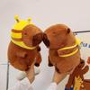 Capybara Plush Toy Pillow & Backpack - Bee Costume Gift