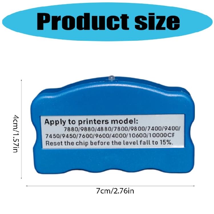 Maintenance Box Chip Resetter Reset Tool For 7880 9600 9800 4000 4400 4800 4880 7600 7800 4880 4800 4400 4450 Printers